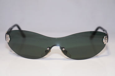 BVLGARI Mens Unisex Designer Sunglasses Black Shield 607 128 15781