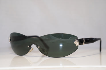 BVLGARI Mens Unisex Designer Sunglasses Black Shield 607 128 15781