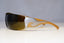 PRADA Womens Designer Sunglasses Brown Shield SPR 58F 5AS-3N1 15922