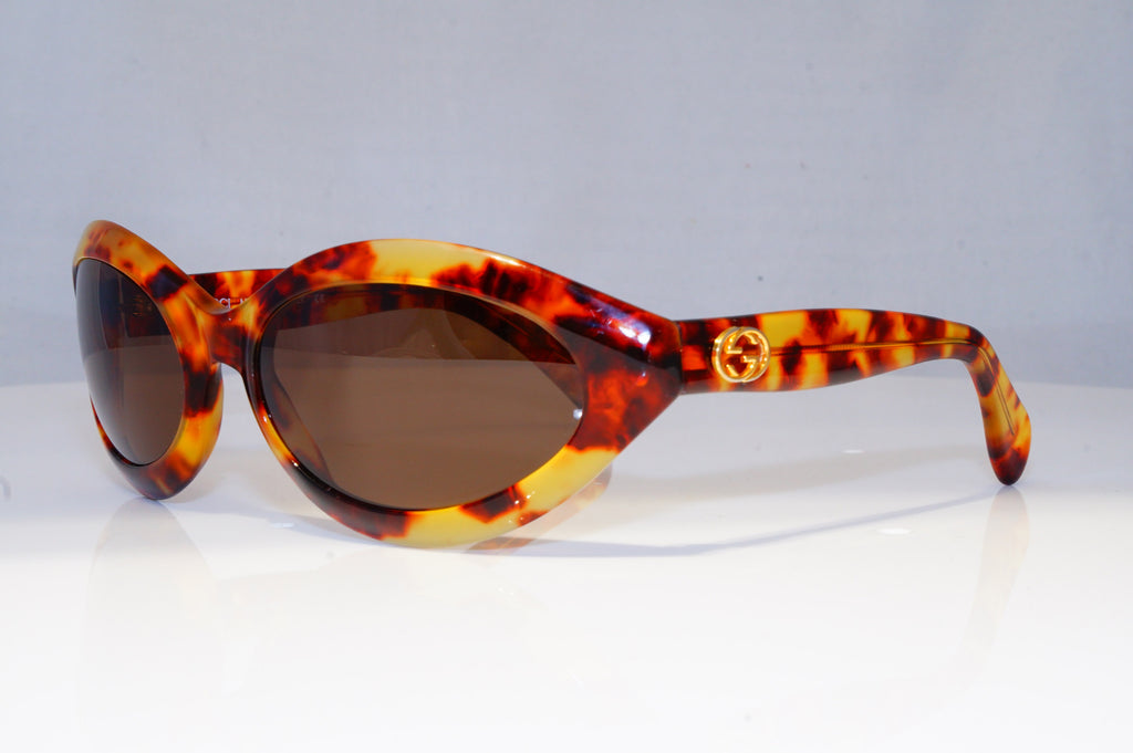 GUCCI Womens Vintage 1990 Designer Sunglasses Brown Butterfly GG 2402 OOC 10891