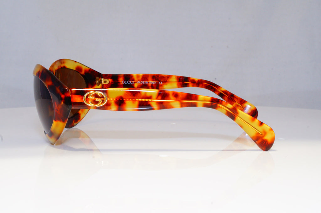 GUCCI Womens Vintage 1990 Designer Sunglasses Brown Butterfly GG 2402 OOC 10891