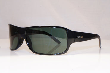 VERSACE Mens Unisex Boxed Designer Sunglasses Black Wrap MOD 4108 GB1/17 18462