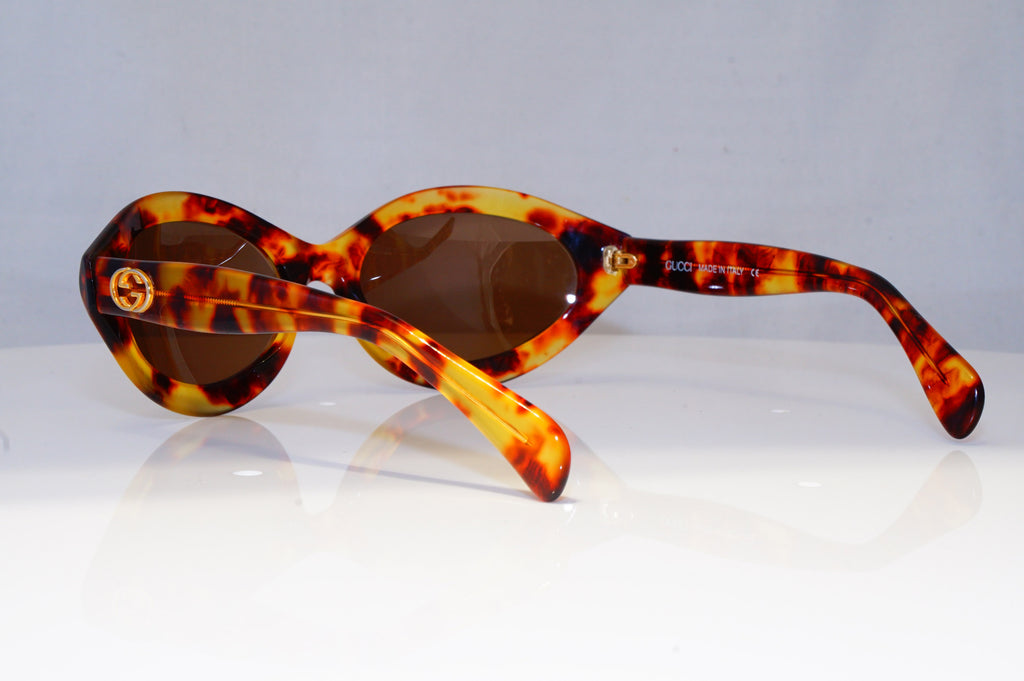 GUCCI Womens Vintage 1990 Designer Sunglasses Brown Butterfly GG 2402 OOC 10891