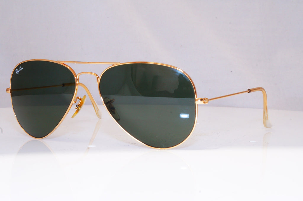 RAY-BAN Mens Designer Sunglasses Gold Aviator RB 3025 L0205 18456