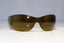 PRADA Womens Designer Sunglasses Brown Shield SPR 58F 5AS-3N1 15922
