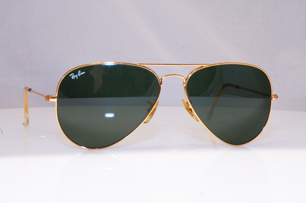 RAY-BAN Mens Designer Sunglasses Gold Aviator RB 3025 L0205 18456