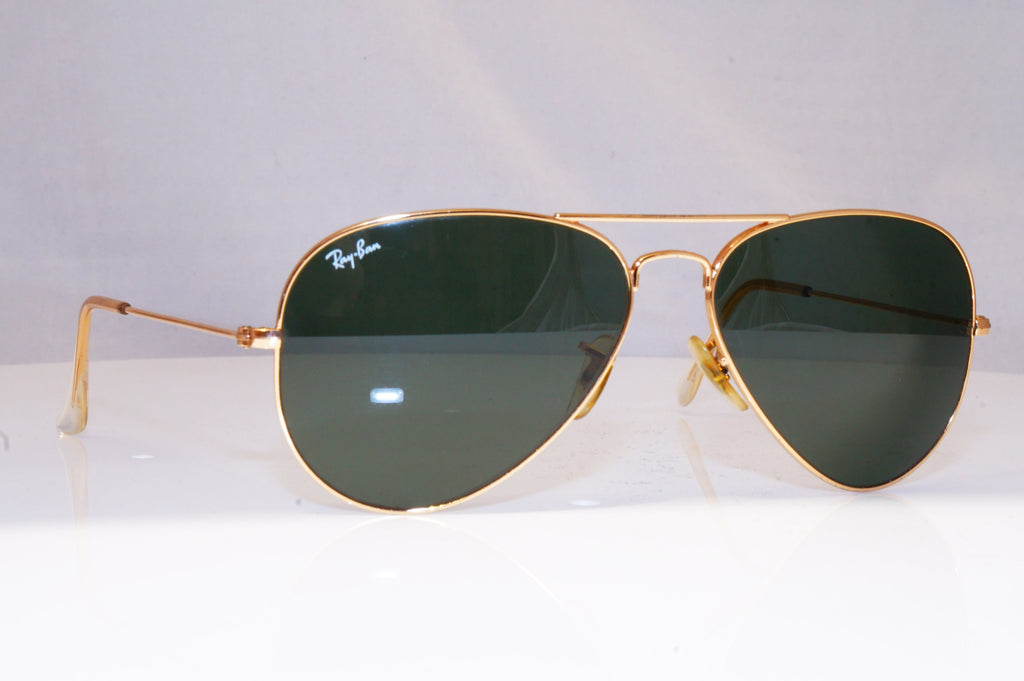 RAY-BAN Mens Designer Sunglasses Gold Aviator RB 3025 L0205 18456
