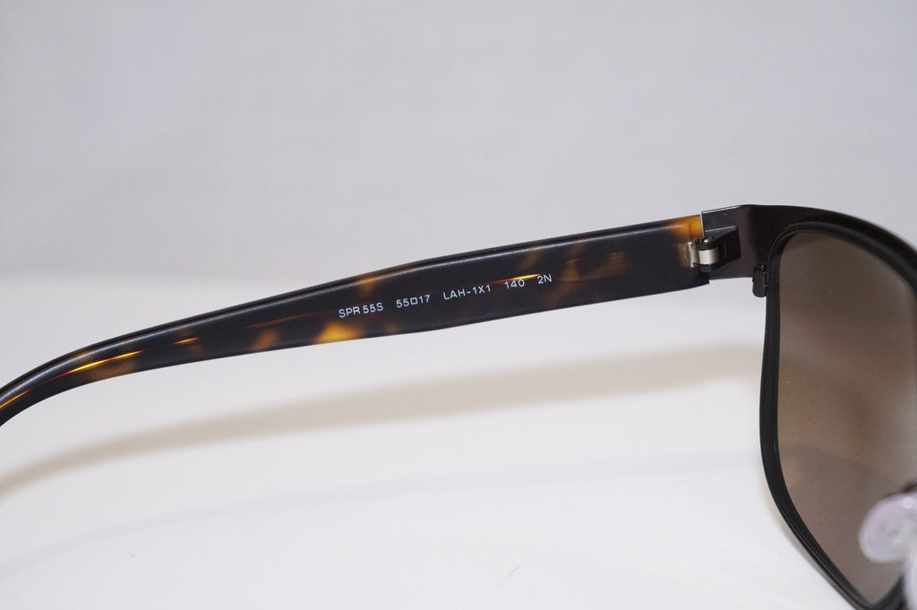 PRADA Mens Designer Sunglasses Brown Square SPR 55S LAH-1X1 14614