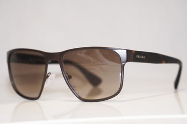 PRADA Mens Designer Sunglasses Brown Square SPR 55S LAH-1X1 14614