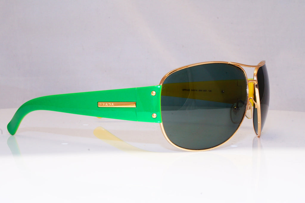 PRADA Mens Designer Sunglasses Green Aviator SPR 52G 5AK-301 18466