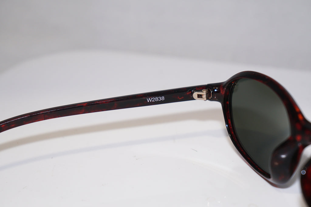 RAY-BAN Vintage 1990 Mens Designer Sunglasses Brown Oval W2838 1 15724