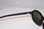RAY-BAN Vintage 1990 Mens Designer Sunglasses Brown Oval W2838 1 15724