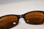 OAKLEY Vintage Mens Designer Sunglasses Brown Rectangle Fives 2.0 1 14651