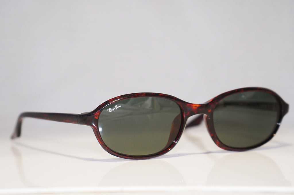 RAY-BAN Vintage 1990 Mens Designer Sunglasses Brown Oval W2838 1 15724
