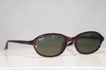 RAY-BAN Vintage 1990 Mens Designer Sunglasses Brown Oval W2838 1 15724