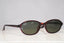 RAY-BAN Vintage 1990 Mens Designer Sunglasses Brown Oval W2838 1 15724