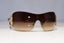 BVLGARI Mens Diamante Designer Sunglasses Brown Shield 6061-B 278/13 18390