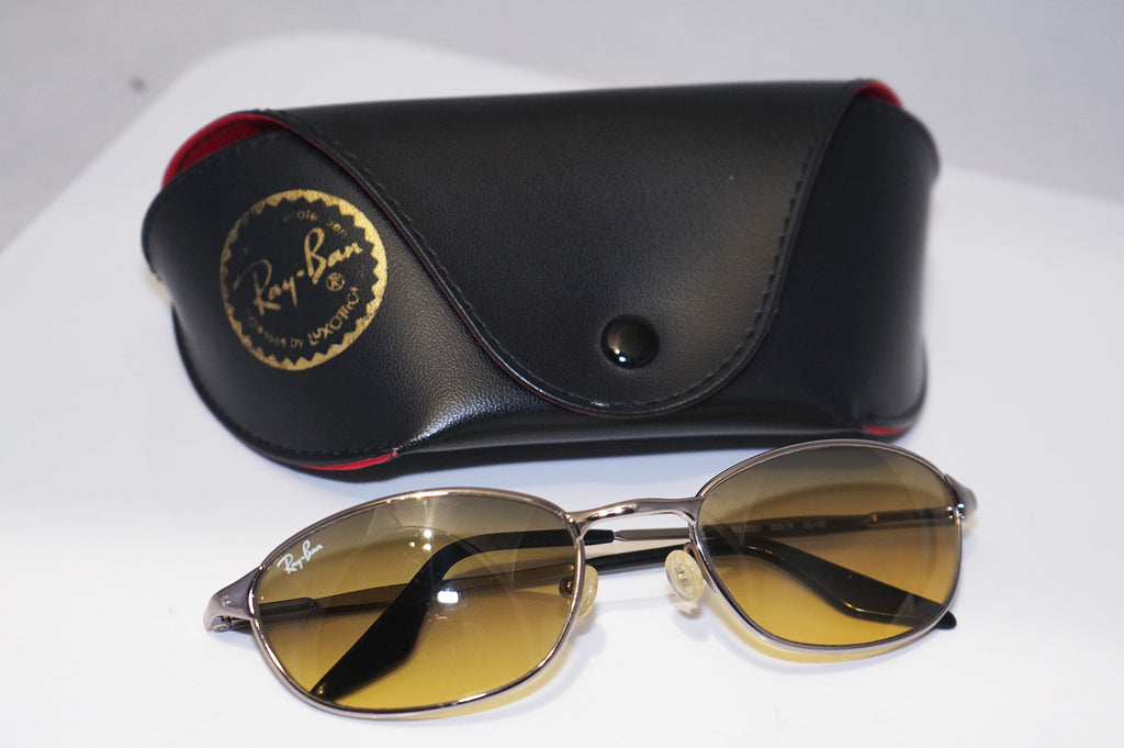 RAY-BAN Vintage Mens Designer Sunglasses Silver Rectangle RB 3023 005/16 14576