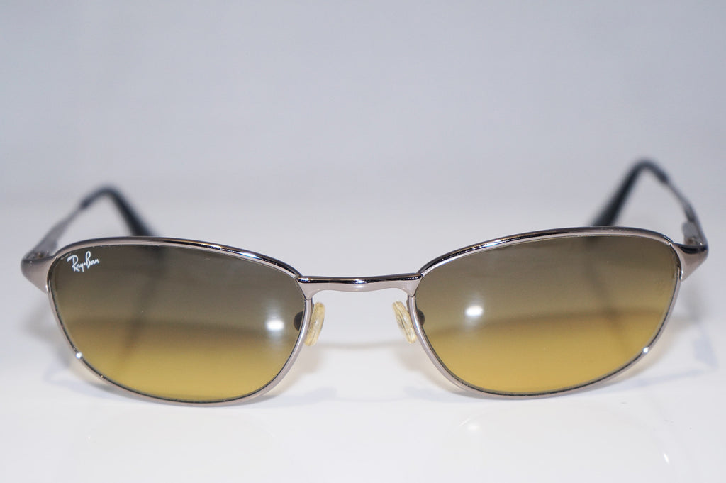 RAY-BAN Vintage Mens Designer Sunglasses Silver Rectangle RB 3023 005/16 14576