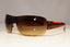 PRADA Mens Designer Sunglasses Brown Shield SPS 07F 4AN-6S1 17574