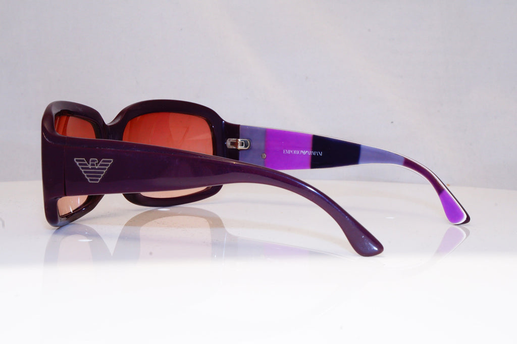 EMPORIO ARMANI Womens Designer Sunglasses Purple Rectangle EA 9342 PTTPB 18468