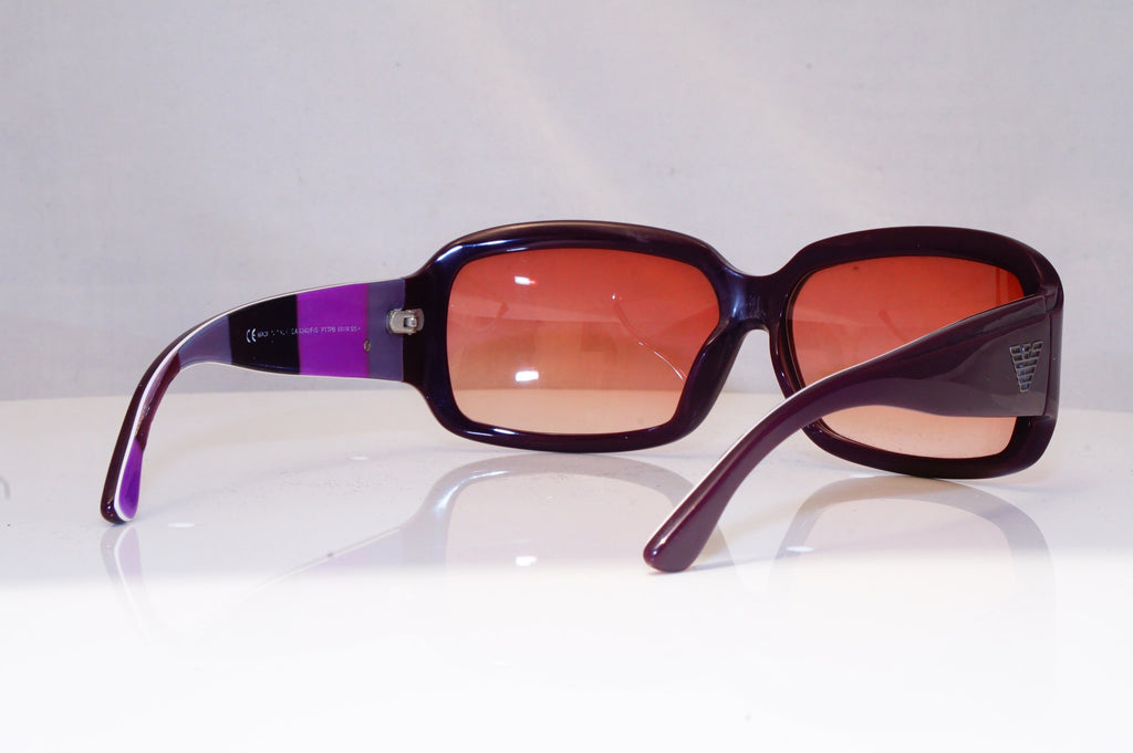 EMPORIO ARMANI Womens Designer Sunglasses Purple Rectangle EA 9342 PTTPB 18468