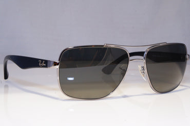 RAY-BAN Mens Polarized Designer Sunglasses Black Square RB 3483 004/58 17683
