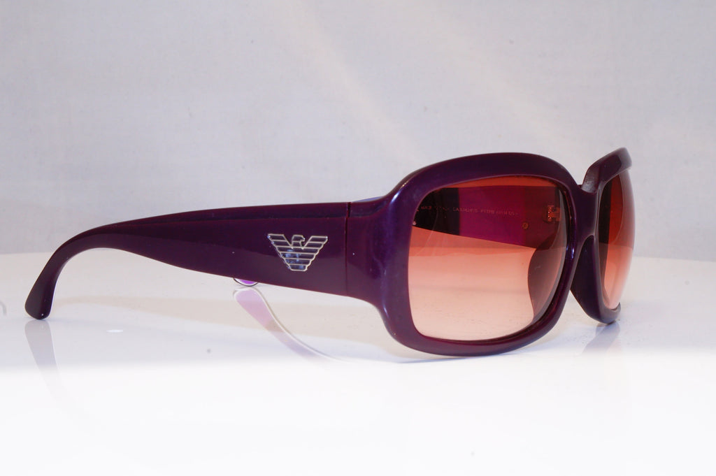 EMPORIO ARMANI Womens Designer Sunglasses Purple Rectangle EA 9342 PTTPB 18468