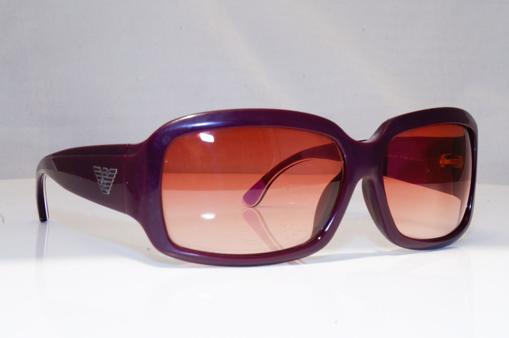 EMPORIO ARMANI Womens Designer Sunglasses Purple Rectangle EA 9342 PTTPB 18468