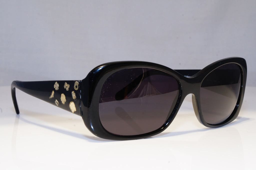 CHANEL Womens Designer Sunglasses Black Butterfly CHARMS 5123 501/87 14322