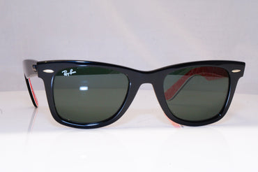 RAY-BAN Mens Designer Sunglasses Black Wayfarer RB 2140 3016 18444