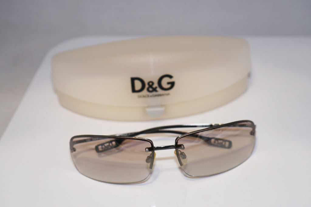 DOLCE & GABBANA Vintage Mens Designer Sunglasses Rectangle D&G 2121 D41 15464