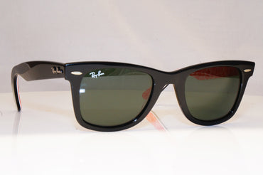 RAY-BAN Mens Designer Sunglasses Black Wayfarer RB 2140 3016 18444