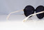 TOM FORD Womens Designer Sunglasses Black Round WHITE Rhonda TF 187 05F 10621
