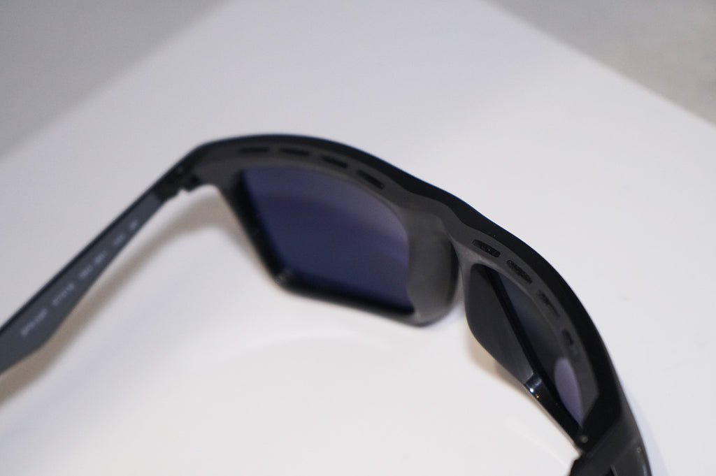 PRADA Mens Designer Polarized Mirror Sunglasses Black SPS 02P 1BO-9R1 14690