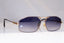 CAZAL Mens Vintage 1990 Designer Sunglasses Gold Rectangle MOD 729 303/4 18461