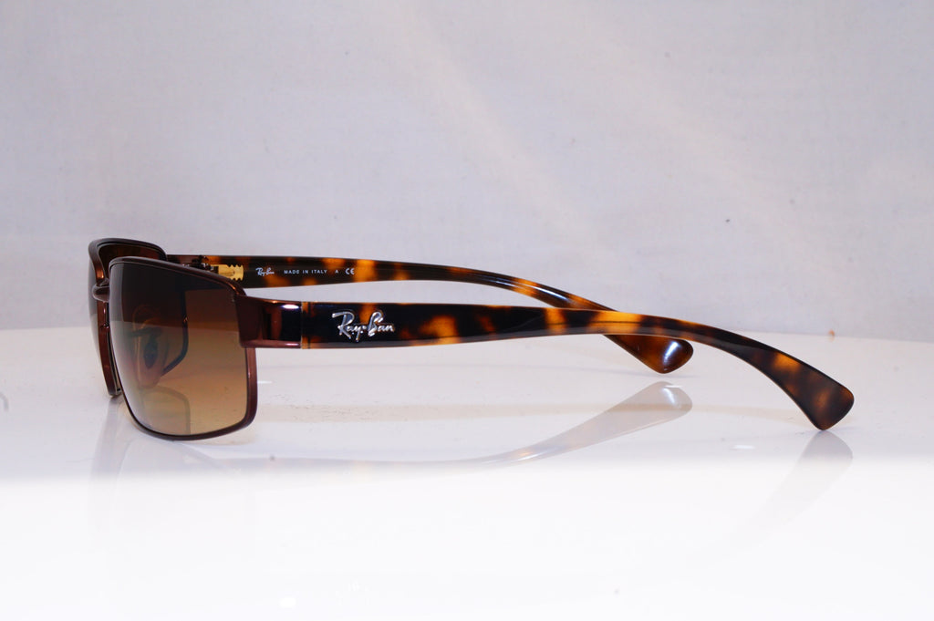RAY-BAN Mens Designer Sunglasses Brown Rectangle RB 3364 014/51 18447
