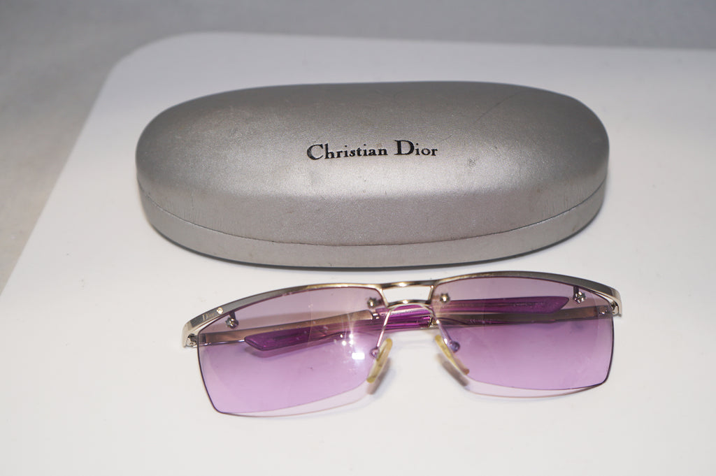 DIOR Womens Designer Sunglasses Silver Rectangle MINIGLAM YB7VT 15489