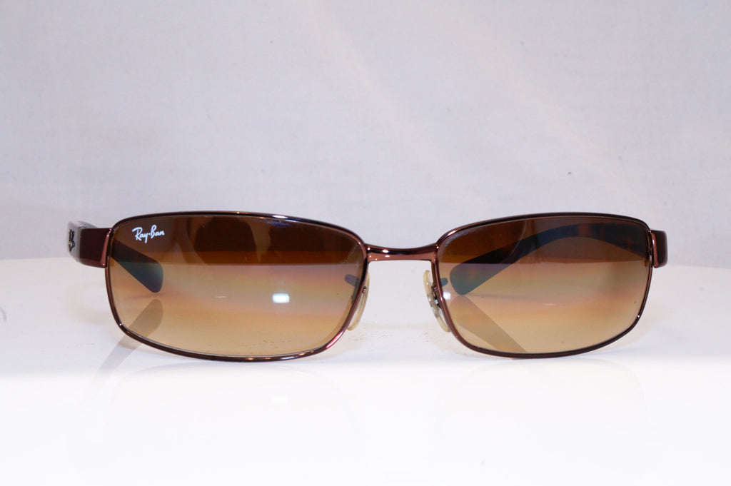RAY-BAN Mens Designer Sunglasses Brown Rectangle RB 3364 014/51 18447
