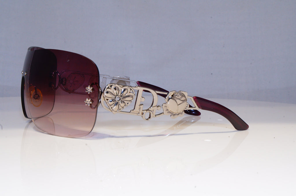 CHRISTIAN DIOR Womens Designer Sunglasses Silver Shield DIOR SPUNS 6LBNP 17659