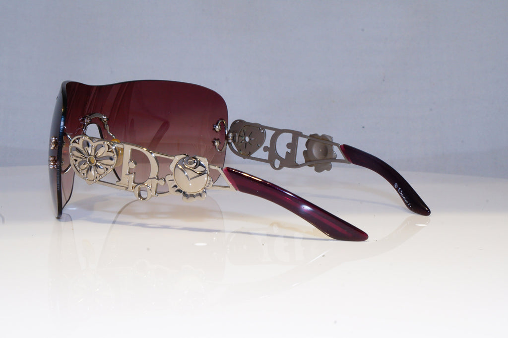 CHRISTIAN DIOR Womens Designer Sunglasses Silver Shield DIOR SPUNS 6LBNP 17659