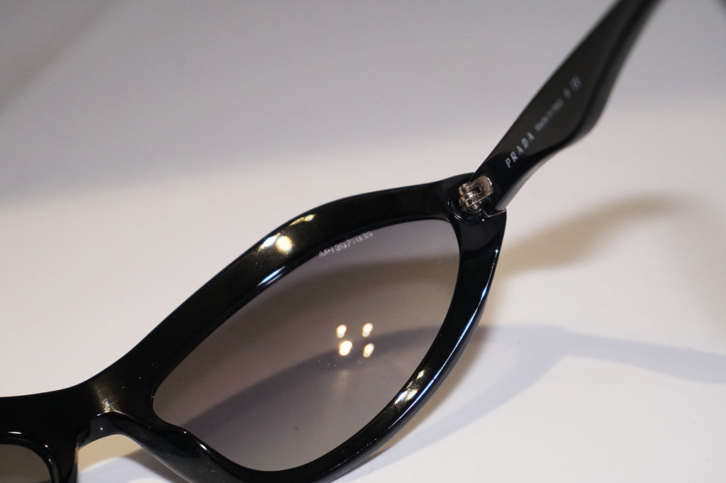 PRADA Boxed Womens Designer Sunglasses Black Cat Eye SPR 05N 1AB-3M1 14744