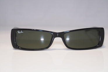 RAY-BAN Vintage 1990 Mens Designer Sunglasses Black Rectangle RB 4058 601 15740