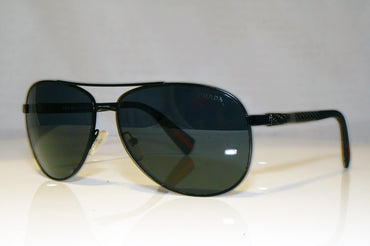PRADA Mens Designer Polarized Sunglasses Black Aviator SPS 51O 1BO-5Z1 15075