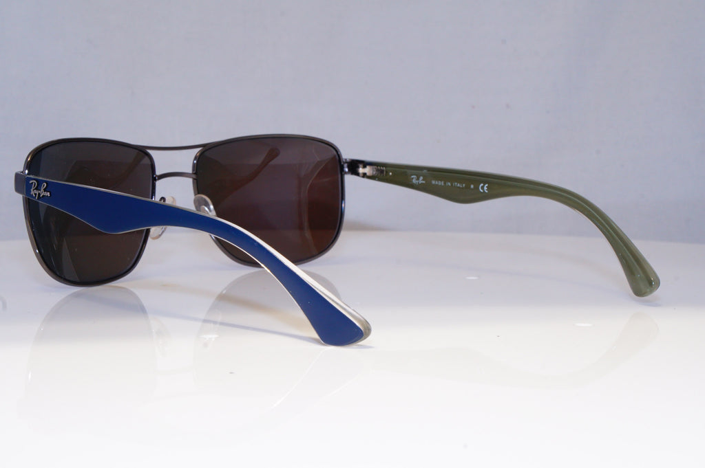 RAY-BAN Mens Mirror Designer Sunglasses Blue Rimless RB 3533 OO4/88 17770
