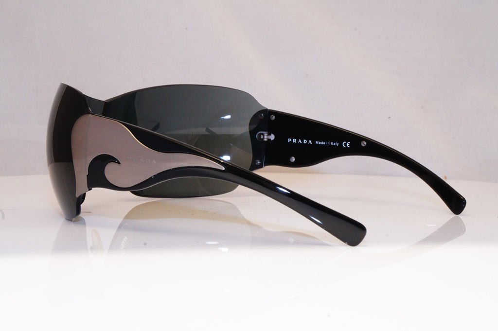 PRADA Womens Designer Sunglasses Black Shield SPR 51G 5AV-1A1 18445
