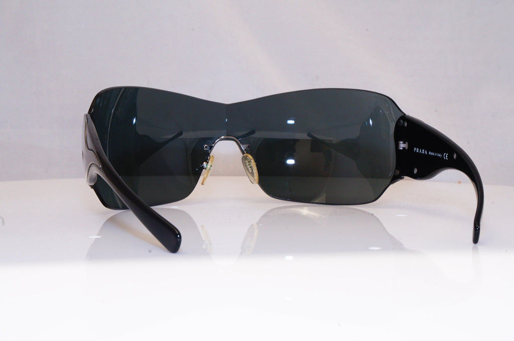 PRADA Womens Designer Sunglasses Black Shield SPR 51G 5AV-1A1 18445
