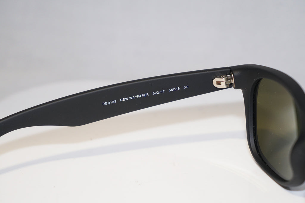 RAY-BAN Mens Designer Blue Mirror Sunglasses New Wayfarer RB 2132 622/17 15527
