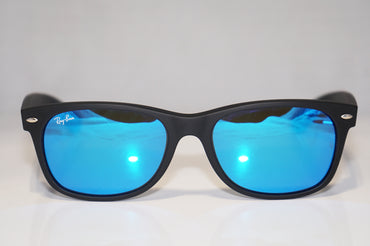 RAY-BAN Mens Designer Blue Mirror Sunglasses New Wayfarer RB 2132 622/17 15527