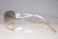 CHANEL Womens Designer Crystal Sunglasses Silver Shield 4072 C 232/7H 14636
